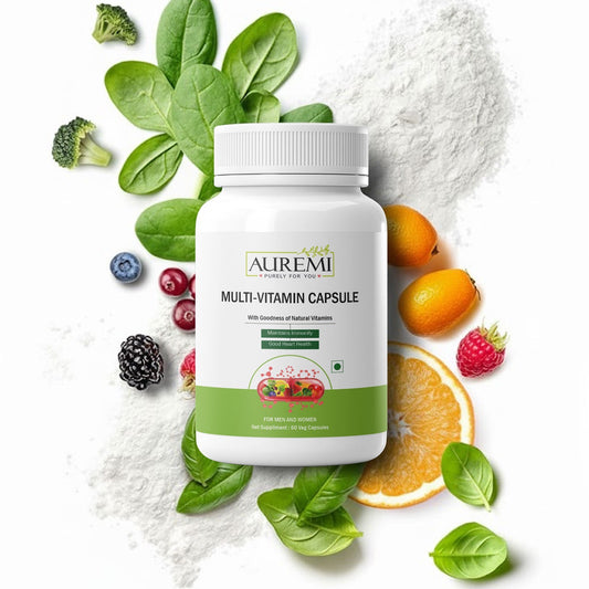 Auremi Multivitamin Capsules | Daily Hair Wellness & Nutritional Support