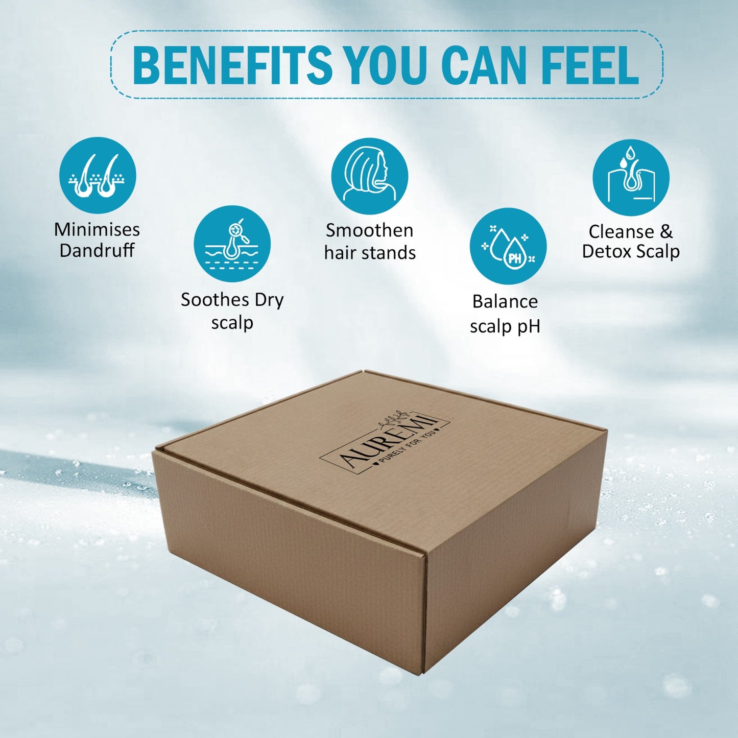 Auremi Complete 5-Step Hair Care Kit | Complete Hair Wellness System