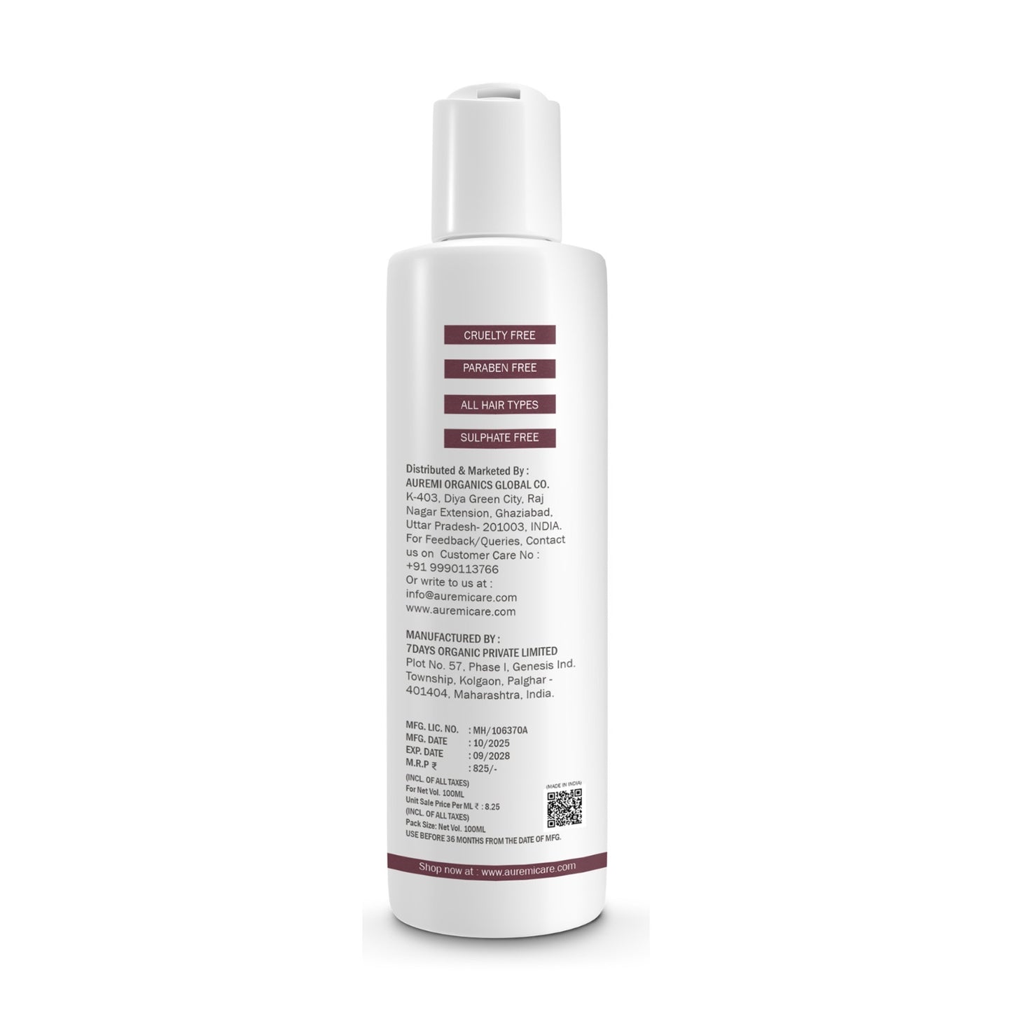 Auremi Hair Growth Vitalizer | Daily Root Care & Scalp Support Formula